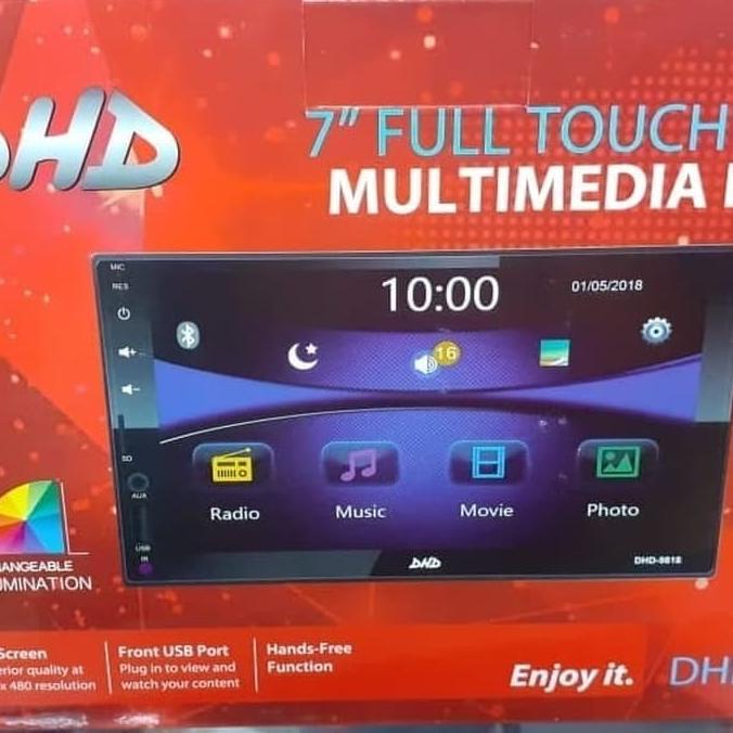 Double Din Tv Mobil Head Unit Dhd-8113 Bluetooh Mirror Link