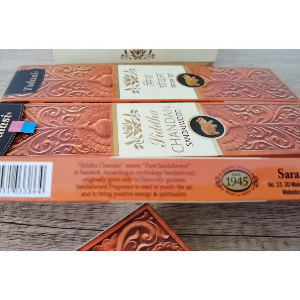 Dupa Cendana Siddha Chandan Hio Sandalwood By India Tulasi