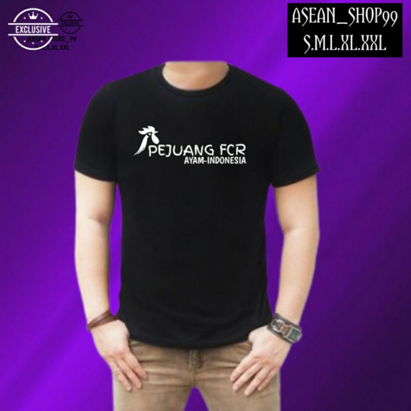 KAOS PEJUANG FCR PETERNAK AYAM INDONESIA