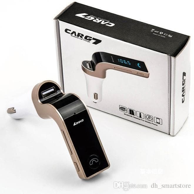 [COD] TRANSMITTER MUSIC MODULATOR WIRELESS | 3in1 Car Charger Bluetooth MP3 &amp; FM Transmitter CARG7