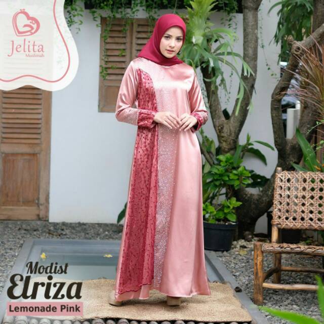 Dress Elriza by jelita muslimah ( jelgant )