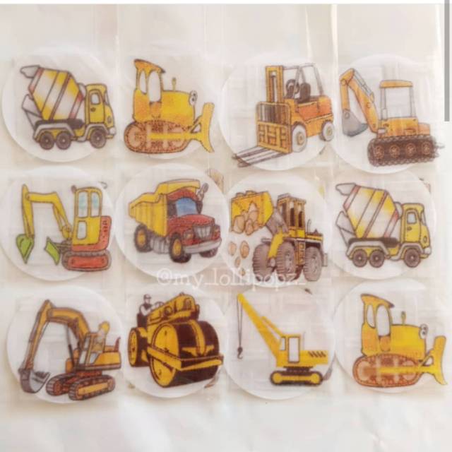 

AMAN DIMAKAN edible rice paper EXCAVATOR