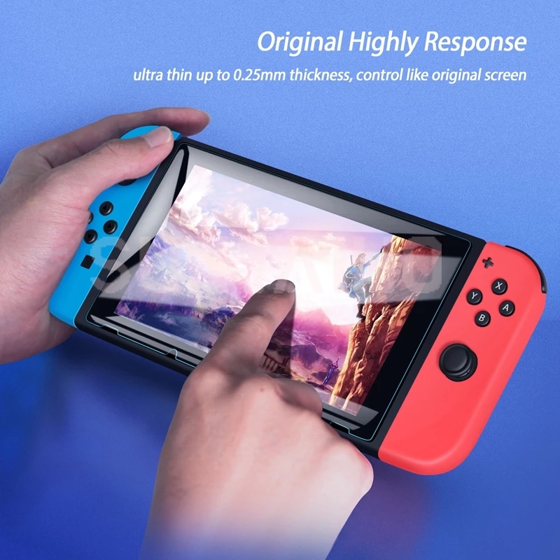 (Hd Jernih 9h Pelindung Layar Tempered Glass Untuk  Switch