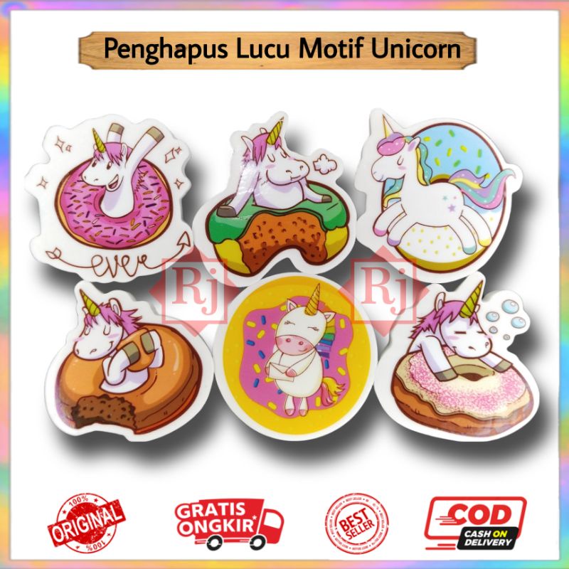 

Penghapus Lucu Tema Unicorn