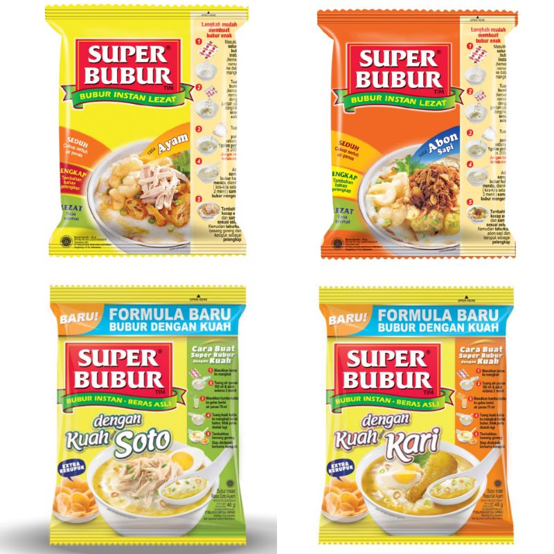 

Super Bubur Single 45 Gram