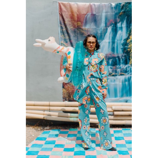 CALLA THE LABEL X ANDIEN BLOOM PALAZZO PANTS