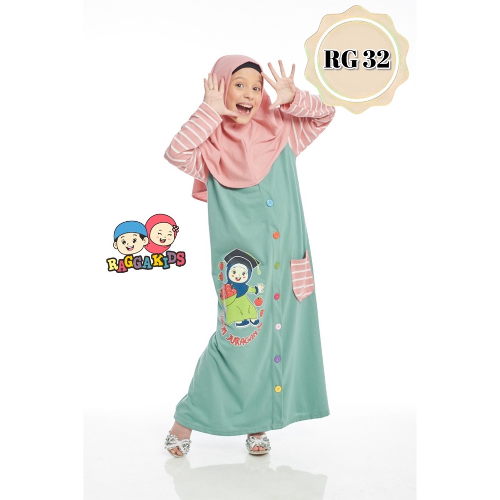 RG 32 PS Baju Muslim Gamis Anak Raggakids Calon Juragan