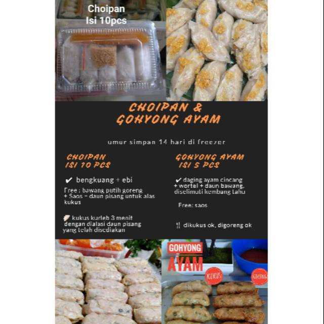 

Gohyong Ayam isi 5 pcs