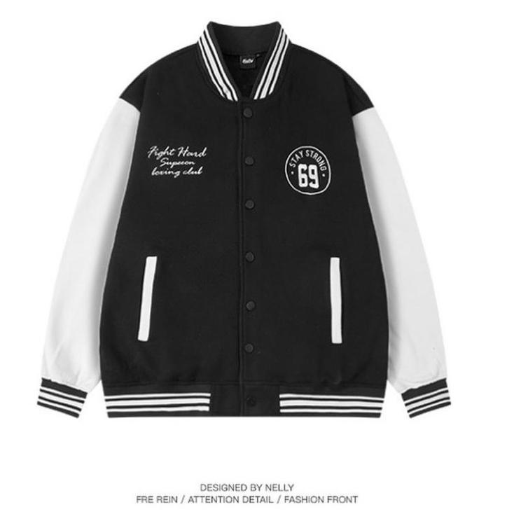 [0MA] BASEBALL JACKET | VERSITY JACKET | JAKET KOREAN | UNISEX JAKET OVERSIZE [KODE54]