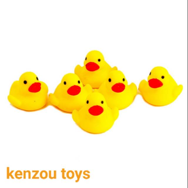 Mainan bebek bunyi 6pcs