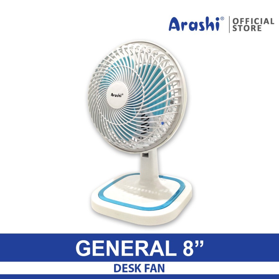 Kipas Angin Meja Arashi General 8 Inchi AR 138