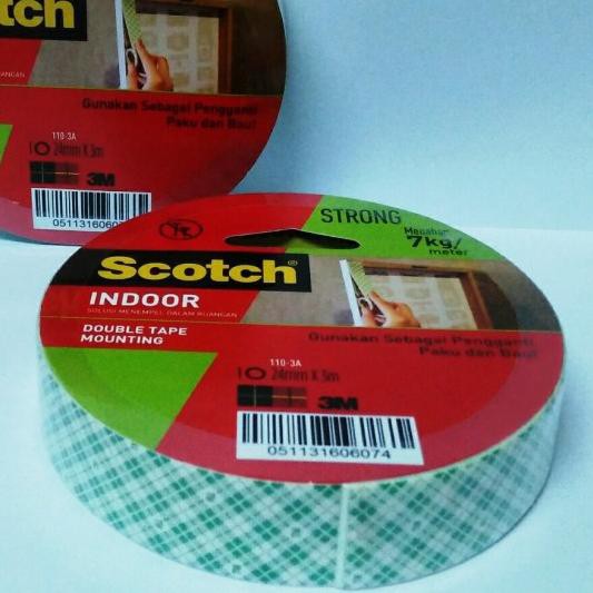 

☊ Scotch™ 3M Dabel tip Mounting Tape Kuat 7kg Double Tape wall tape ℮