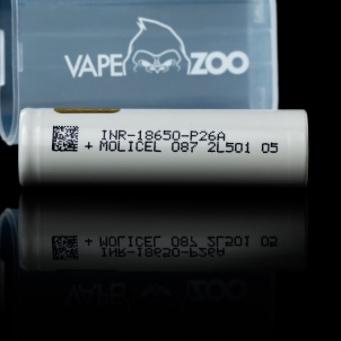 ◄ BATRAI MOLICEL P26A 18650 2600MAH ♠