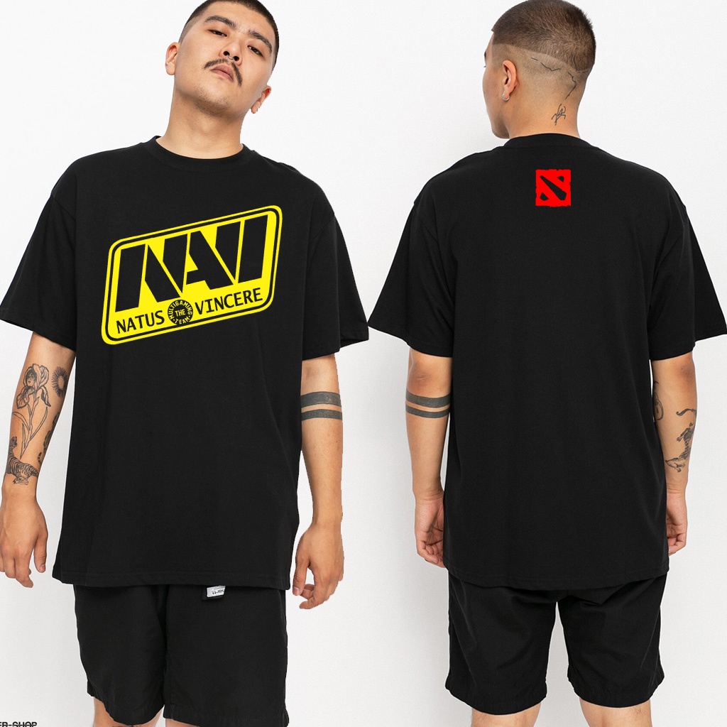 KAOS NAVI GAME GAMING DOTA 2 TEAM NAVI DOTA2 READY JUMBO BIG SIZE 2XL 3XL 4XL