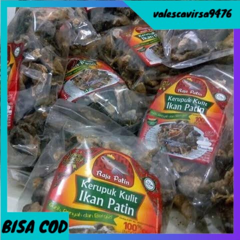 

⭐BISA COD⭐ Paket Hemat Kerupuk Kulit ikan patin 4pcs cemilan sehat tanpa msg - Original 4pcs