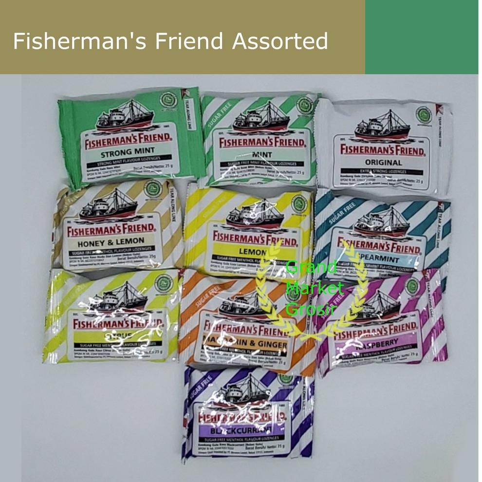 

[PRODUK DJIBS] Fisherman's Fisherman Friend Permen Pedas SFT