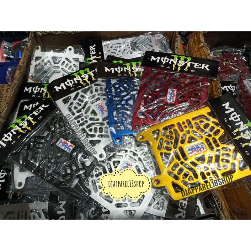 Cover tutup radiator hrc vario 125 150 old led adv pcx new