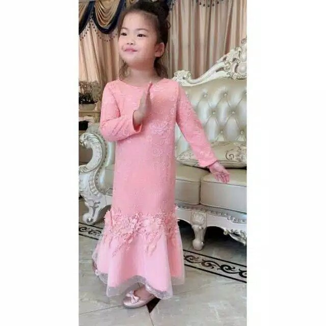 2002#baju ANAK//dres baju pesta muslim anak/baju termurah/baju terbaru fashion import/dressAnak