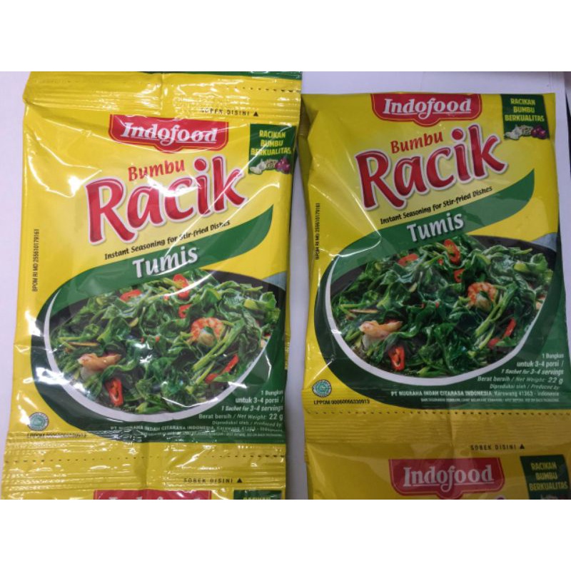 Bumbu Racik Tumis Indofood | Per Sachet