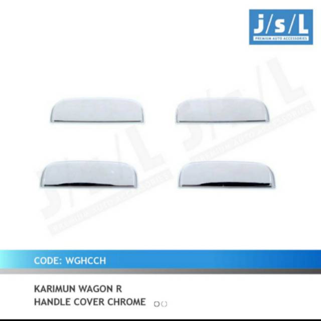 Cover handle Karimun Wagon R chrome jsl