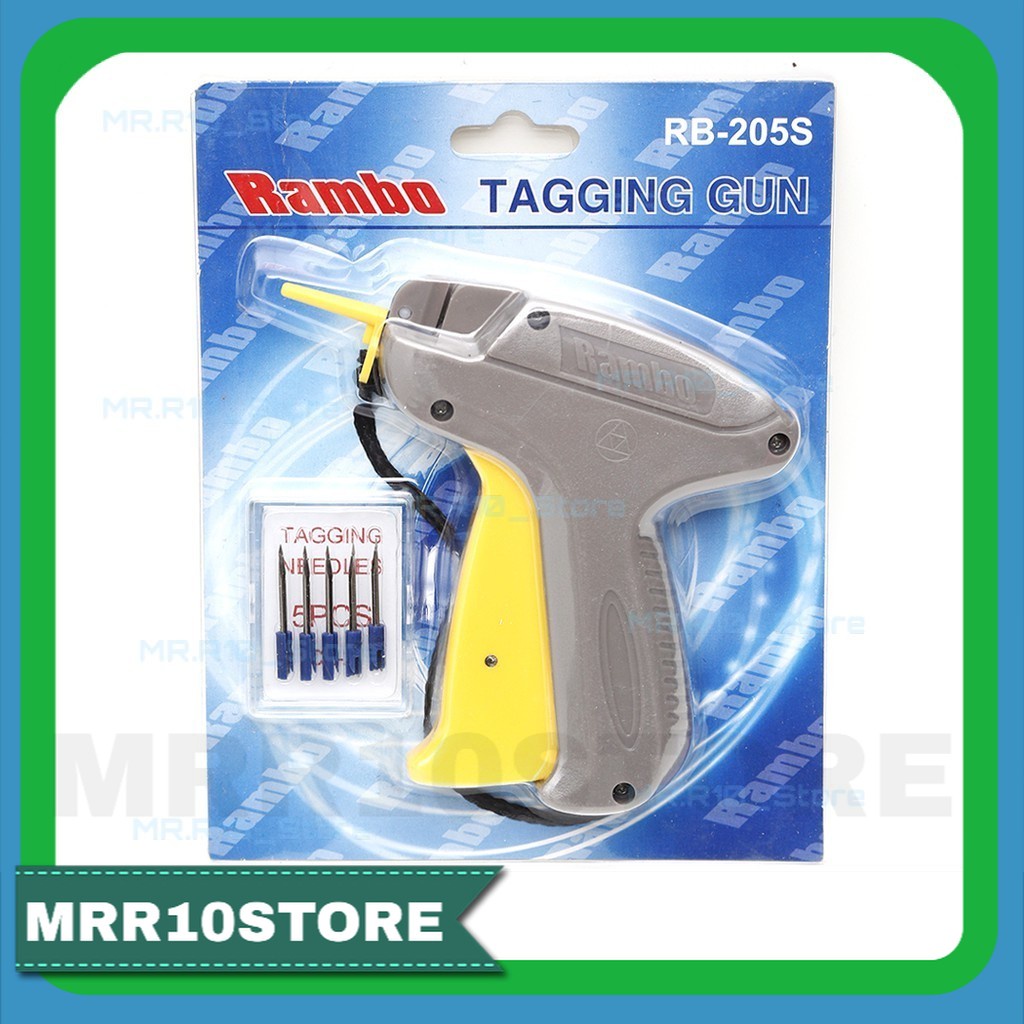 

TAG GUN RAMBO + 5 REFILL JARUM UNTUK ARROW TOP PIN TAGPIN