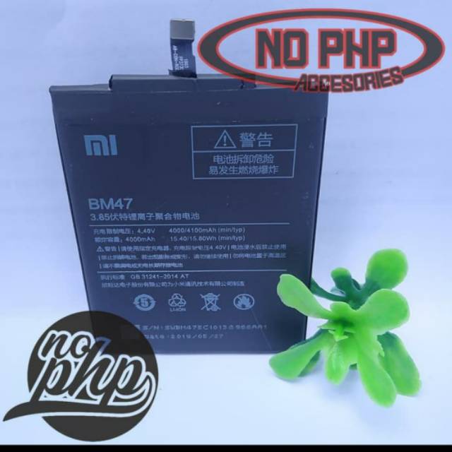 BATERAI BATRE BATTERY XIAOMI REDMI 4X 3 3S PRO ORIGINAL BM47