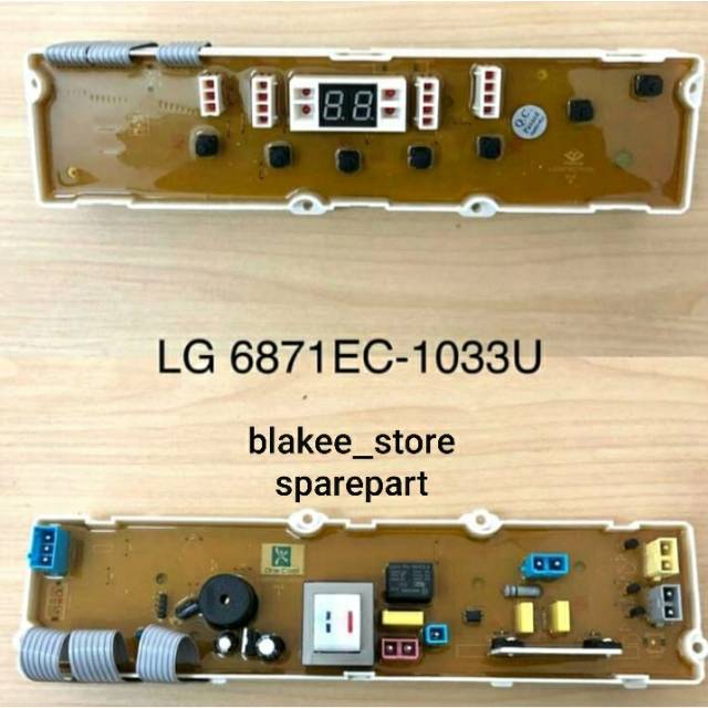 MODUL PCB MESIN CUCI LG TURBO DRUM WFL-801 TC  part code LG 6871EC-1033U