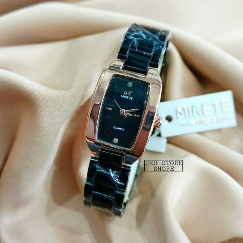 JAM TANGAN WANITA RANTAI STAINLIS STELL MODEL TERBARU SIMPLE ELEGAN_JAM TANGAN KASUAL WANITA COD