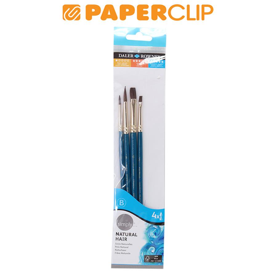 

KUAS LUKIS SIMPLY WATERCOLOR SET 4 216910400