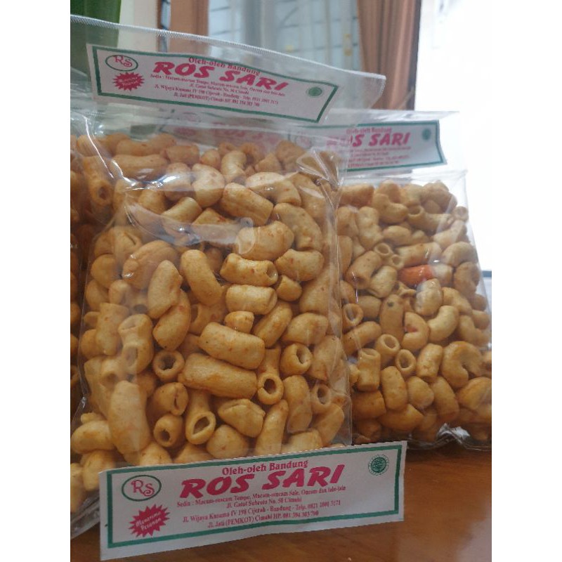 Makaroni Rujak 150Gr Oleh Oleh Bandung