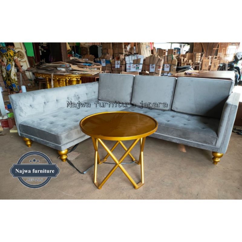 SOFA TAMU SOFA SUDUT SOFA MINIMALIS MODERN FURNITURE JEPARA