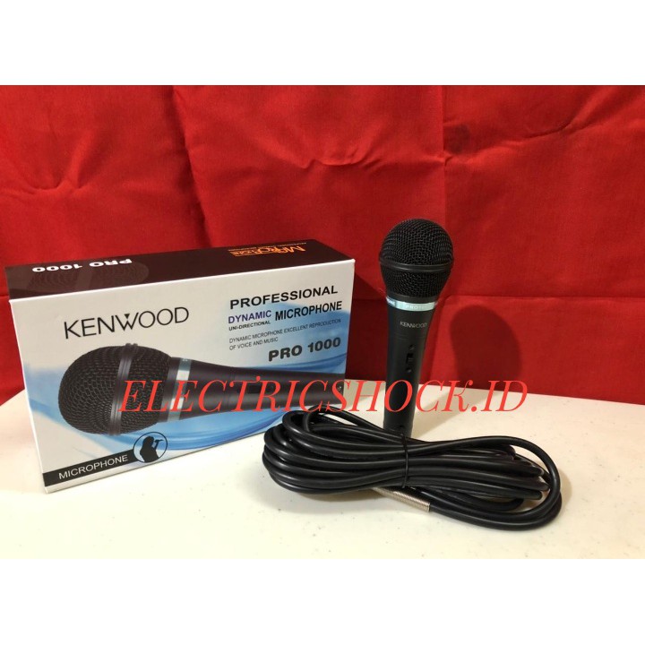 MIC KABEL KENWOOD PRO 1000 ORIGINAL DYNAMIC