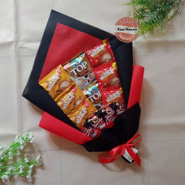Buket kopi// buket snack kopi//Buket termurah// buket jajan// buket wisuda