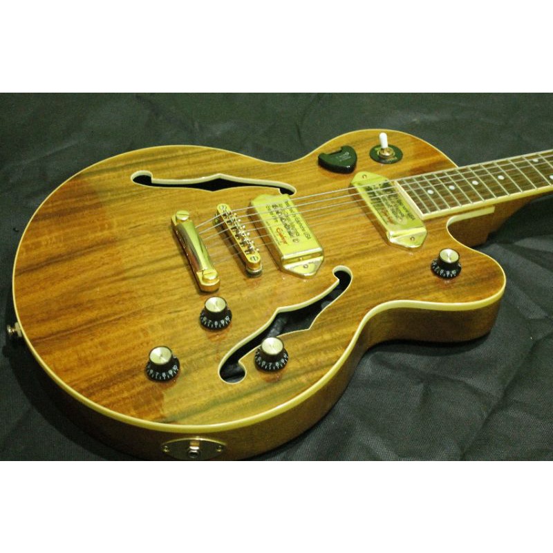 Epiphone Wildkat Koa Limited Edition With Stop tail and Gold Hardware Ori Th 2018 Mulus Like New
