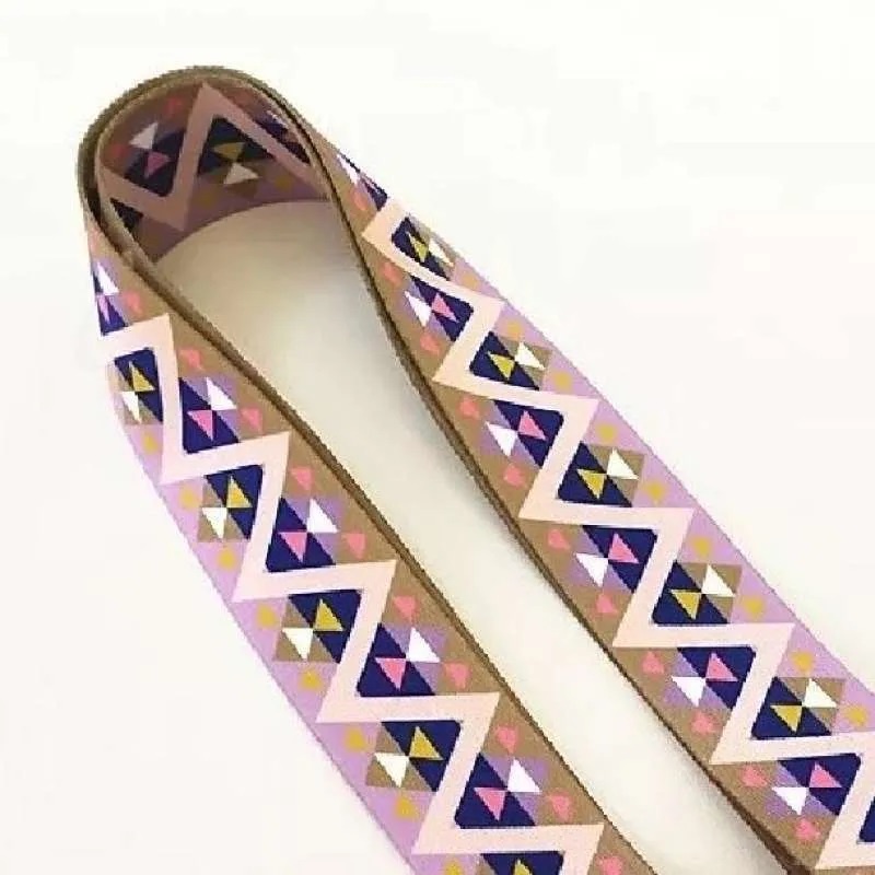 Roll Webbing Motif Navajo 38mm Tali Tas Polyester 3,8cm 38 mm Poly 50y 50 yard