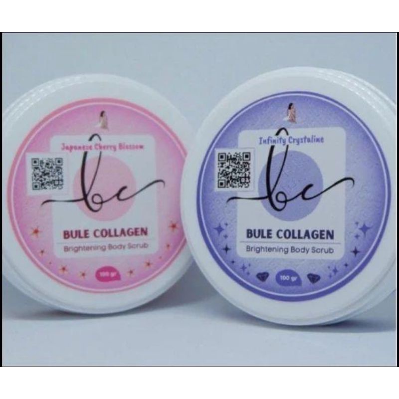Bule Collagen Scrub Original BPOM VARIAN BARU