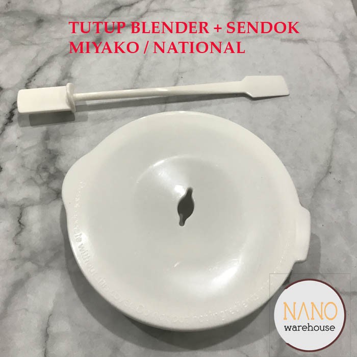 TUTUP + SENDOK GELAS TABUNG BLENDER MIYAKO NATIONAL PANASONIC