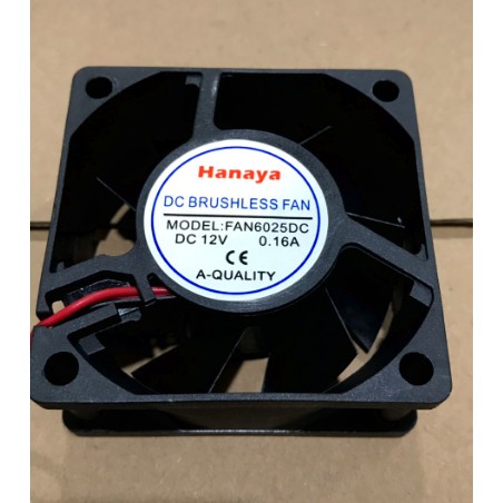 Fan Dc 12v Kipas Dc 6cm 2,5cm