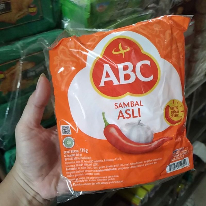 

Saos sambal ABC ~ isi 22pcs