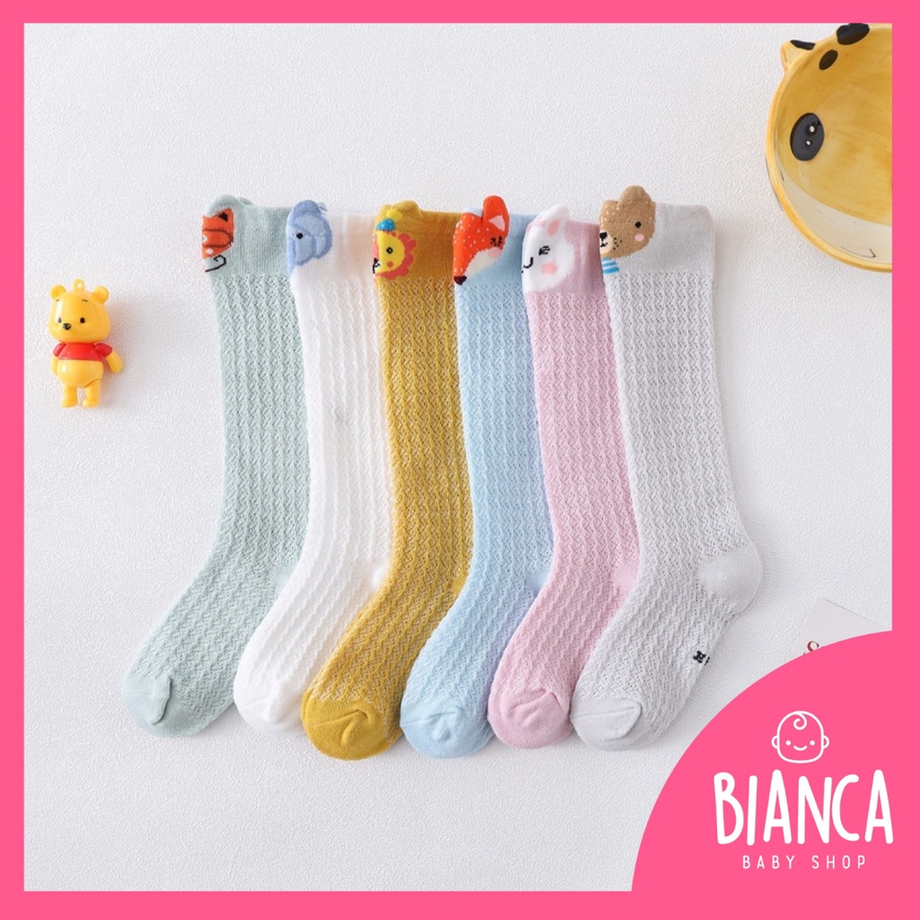 BIANCA - K006 Kaos Kaki Bayi Panjang 6 Warna