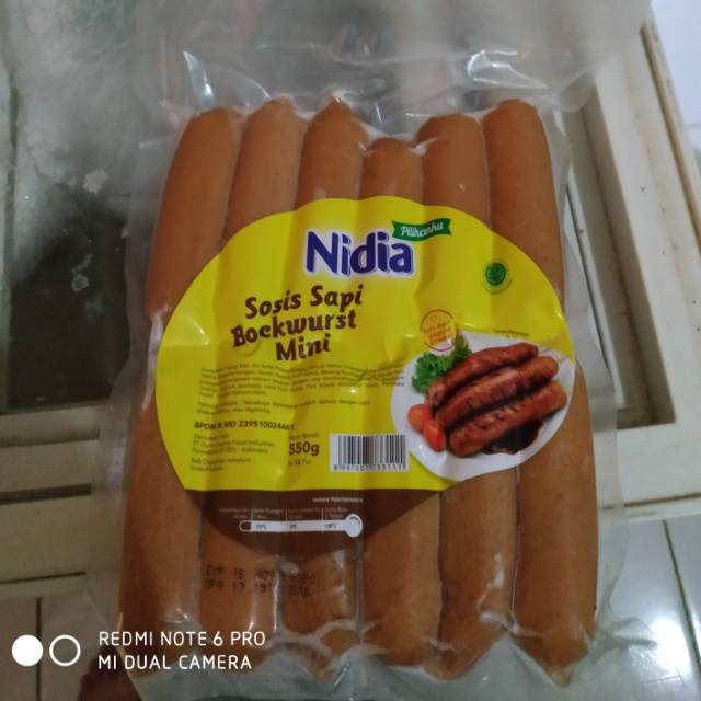 

Sosis sapi nidia isi 12