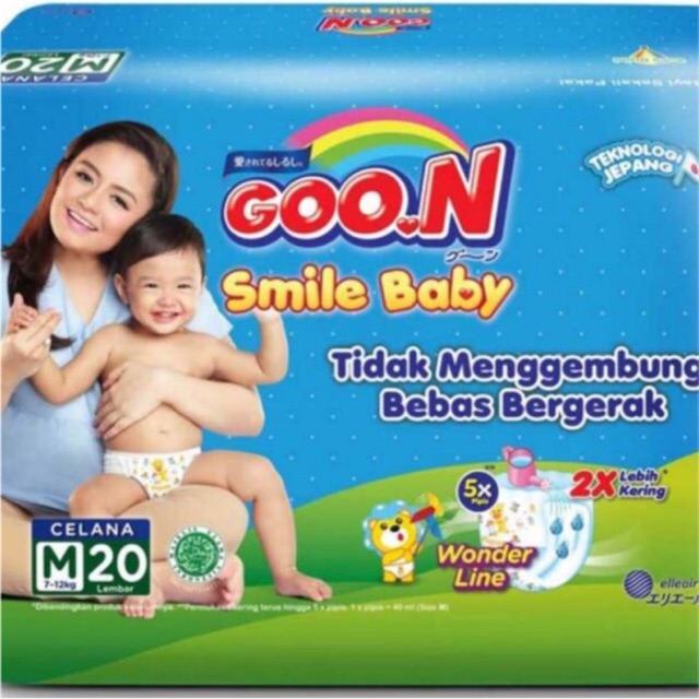 GOON Smile Baby Night Pants [M/L] 20 PAMPERS MURAH LAGI PROMO