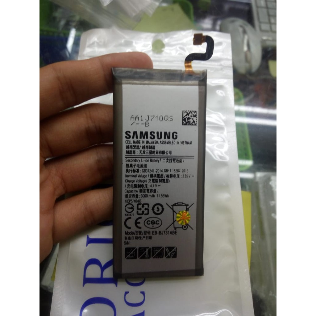 BATERAI BATERE BATTERY SAMSUNG J7+ J7 PLUS C710 ORIGINAL