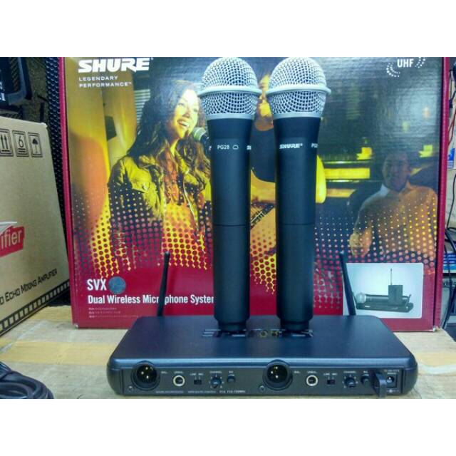 Mic wireless SHURE SVX-288 / PG-28 | SVX288/PG28 (ORIGINAL)