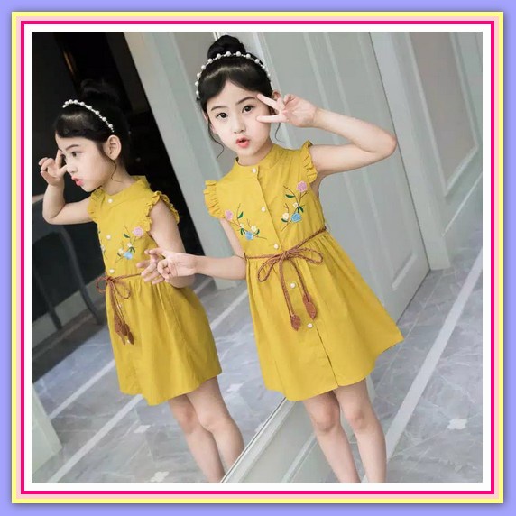 Dress Anak Perempuan Kostum Princess Cinderella Kupu Kupu Dress Import Dress Anak Perempuan Celosia
