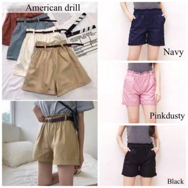 Fourfashion Pants Pacis Paris Celana Pendek Wanita Hotpans