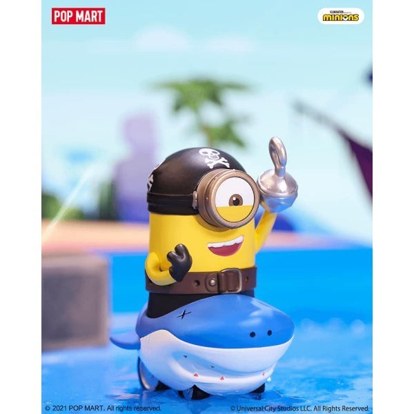 Pop Mart Minions Rides Shark Stuart