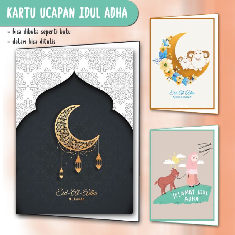 KARTU UCAPAN IDUL ADHA / EID ADHA / HANG TAG / CARD / IDUL ADHA