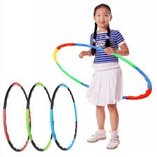 Mainan custom ring basket, ring donat, hulahoop, bola basket, dan lainnya