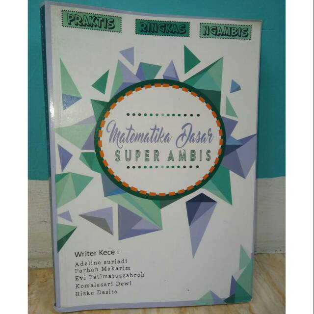 buku sbmptn matematika EXGEN super ambis